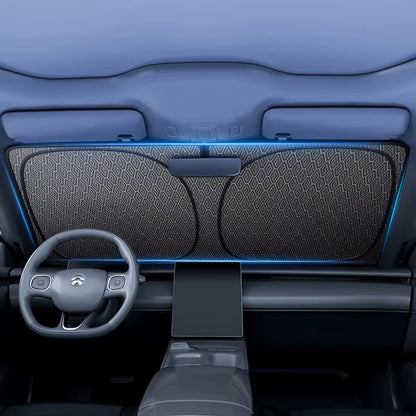 Foldable Windshield Sun Shade Extra-Large Full Coverage Car Interior Sun Visor Summer Uv-Reflective Cooling Sun Protection Cover