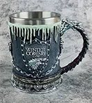 Taza de acero inoxidable Juego de Tronos